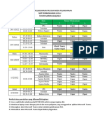 JADWAL PAS SMP PEMBANGUNAN JAYA