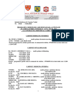 Program Ambulator Iulie 2022