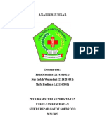 Analisis Jurnal (Fermentasi Susu Dadih) Kelompok 10