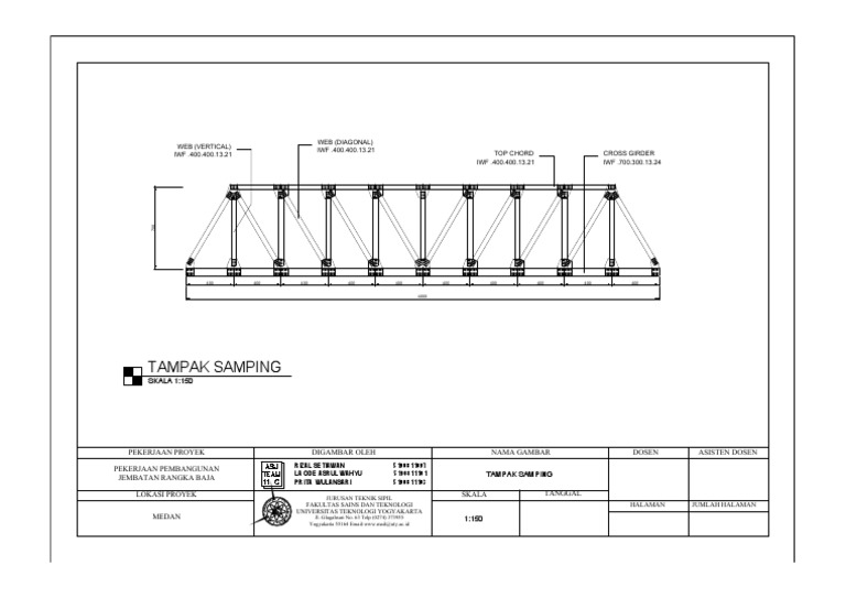 Tampak Samping Jembatan Pdf