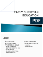 Early Christian Education