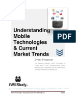 Understanding Mobile Technologies & Current Market Trends: Event Proposal