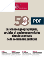 50Q Commande Publique Juin Juillet Courrier Des Maires TR CF RM