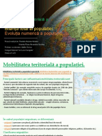 Proiect Geografie Mobilitatea Teritorială