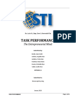 Final Task Performance