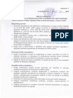 Regulamentul de activitate a Secției Consultative din cadrul IMSP SCBI ”Toma Ciorbă”