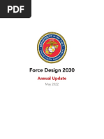 Force Design 2030 Annual Update May 2022