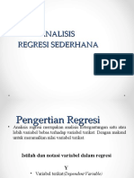 5 Analisis Regresi Sederhana