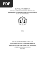 Download LAPORAN PENELITIAN SEDERHANA by MUHAMMAD RAMLI SN62157930 doc pdf