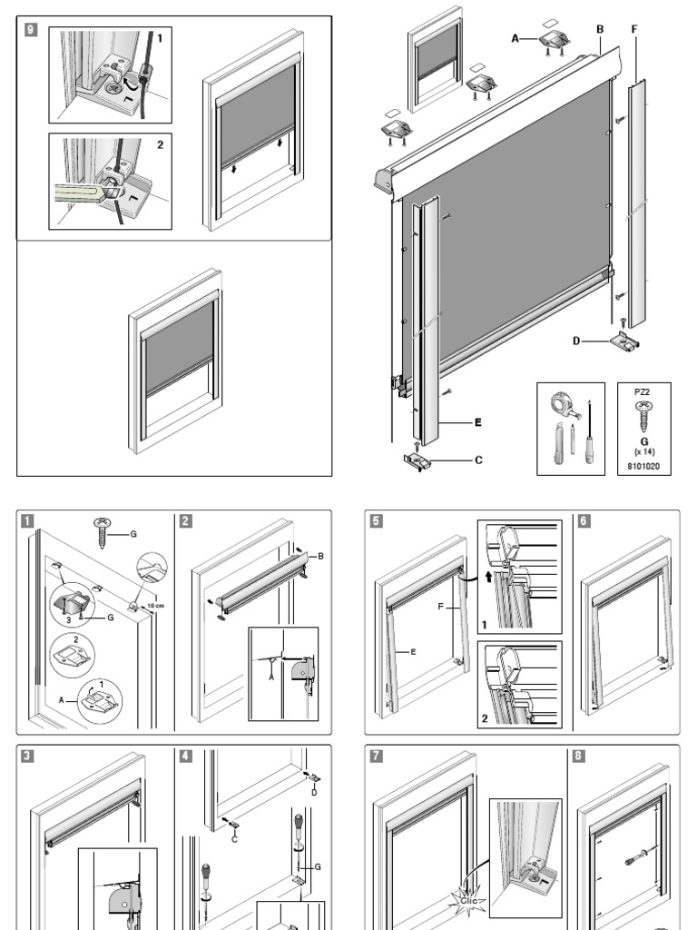 Montage Store Velux Ancien Modele