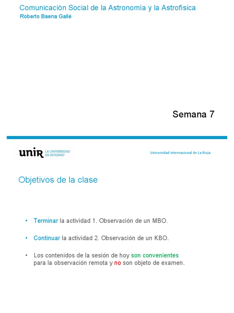 Observación de MBOs y KBOs en Astronomía | PDF | Asteroide | Ciencias ...
