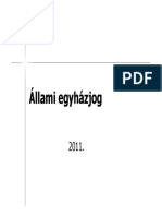 Állami Egyházjog 2011.