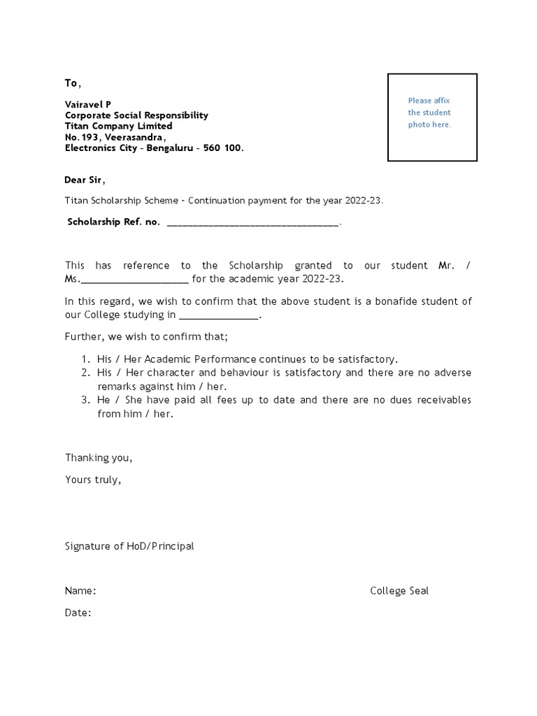 Principal Certificate 2021-22 | PDF