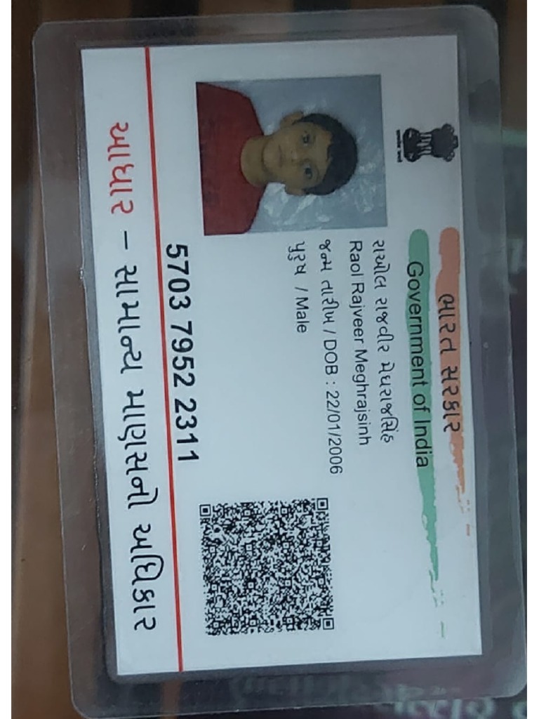 Rajveer Aadhar Card | PDF