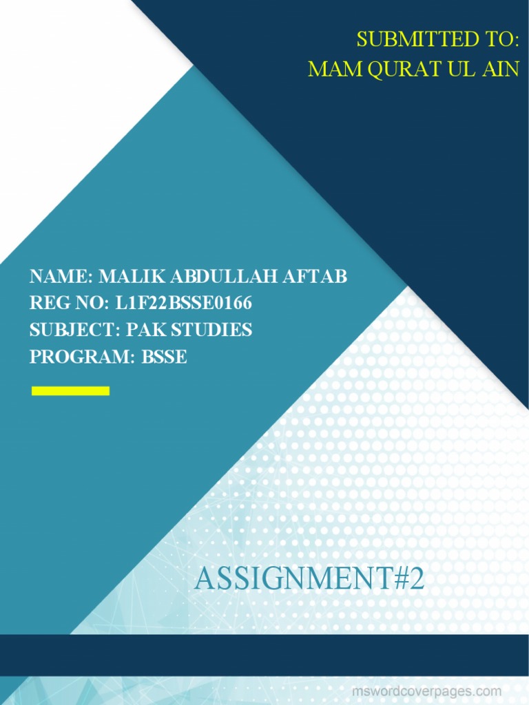 Engineering Assignment Cover Page 3 | PDF