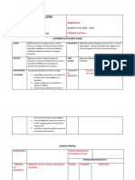 Template Syllabus