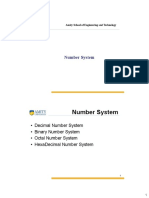 2 Module 1-2 Prog in C - Number System