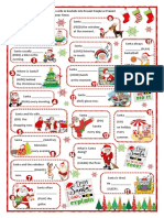 Christmas With Santa Present Simple or Present Con Grammar Drills - 120513