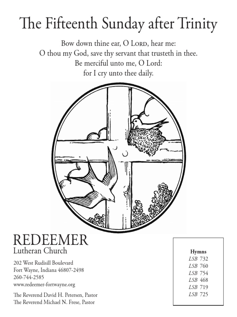 Trinity15 22 | PDF | God The Father | Lord's Prayer
