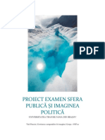 Proiect Examen Sfera Publică Și Imaginea Politică