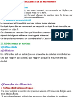 COURS-P1-GENERALITES MOUVEMENT - 2nde S - NOVEMBRE 2021 - PP