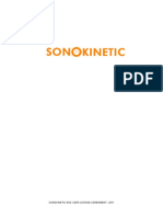 2.1 SONOKINETIC END USER LICENSE AGREEMENT - English