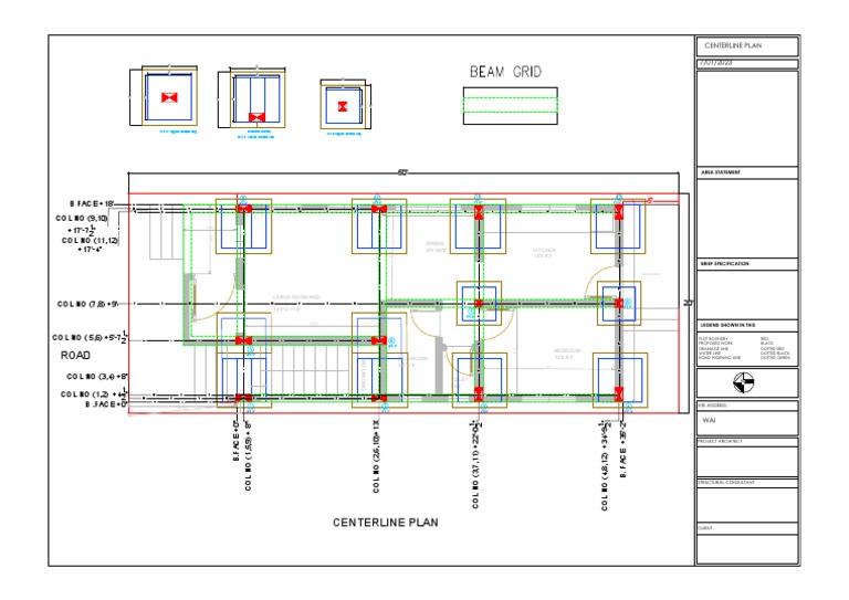 CENTER LINE PLAN-Model-1 | PDF | Culture Of Queensland | Residential