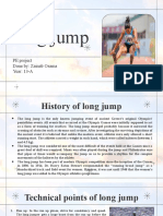 Zainab Osama Year 13A - PE Project - Long Jump