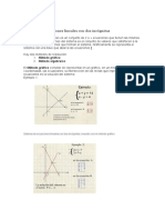 sistema de ecuaciones lineales