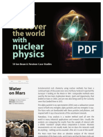 Discover the world with nuclear physics: Water on Mars