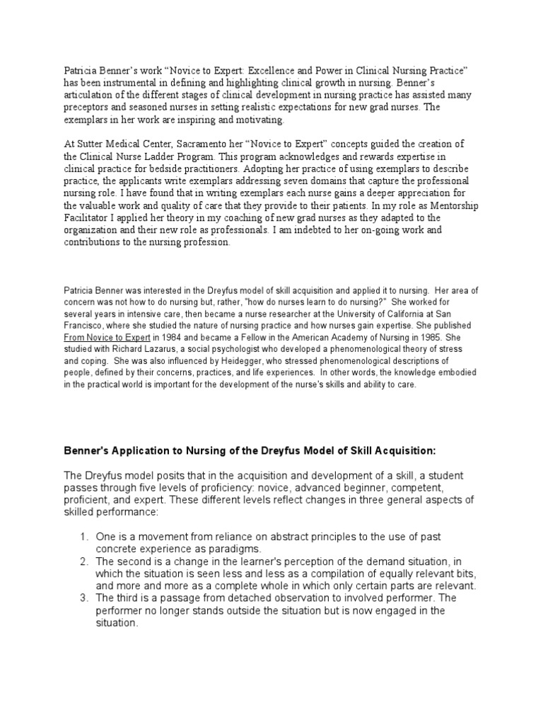 Novice To Expert | PDF | Expert | Learning