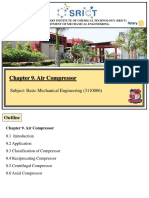 Chapter 9. Air Compressor: Subject: Basic Mechanical Engineering (3110006)