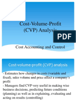 CVP Analysis - de Leon