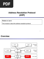 Address Resolution Protocol (ARP) : Relates To Lab 2