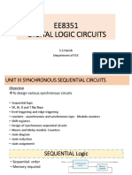 EE8351 Digital Logic Circuits Unit III Synchronous Sequential Circuits