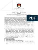 Perpanjangan Pendaftaran PPS (KPU Pangandaran)