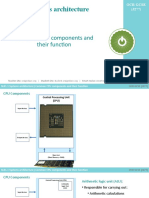 GCSE OCR 1.1 Common CPU Components and Their Function