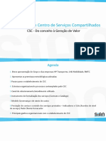 Implantando um CSC para geração de valor