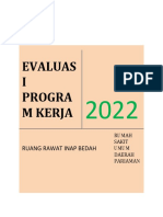 EVALUASI PROGRAM KERJA RUANG RAWAT Bedah