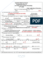 Application - of - Derivatives MCQ-12