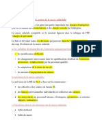 La Gestion de La Masse Salariale