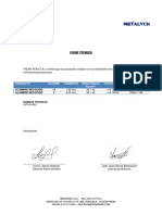 FICHA TÉCNICA - Alambre Recocido - NEGOCIACIONES YANCE