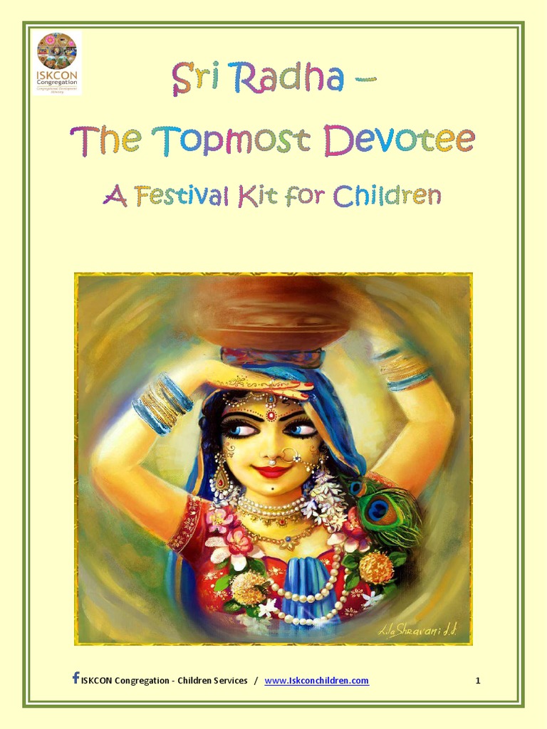 Radharani Workbook | PDF