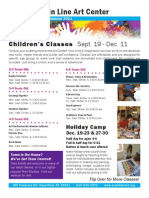 Fall Session Children's Flyer