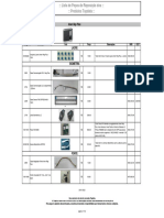 Lista de Peças de Reposição Inner Rep Plus