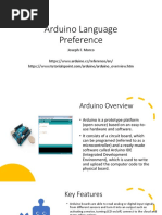 4arduino Language Preference