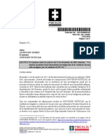 Radicado No. 20231500005181 Oficio No. DAJ-10400-23/01/2023 Página 1 de 6