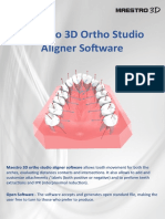 Maestro Clear Aligner Software