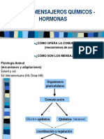 Hormonas Mensajeras Químicas: Mecanismos de Acción y Comunicación Celular