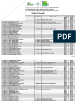 Lista FINAL de inscrições pré-aprovadas para empreendimento Vida mais Vera Cruz